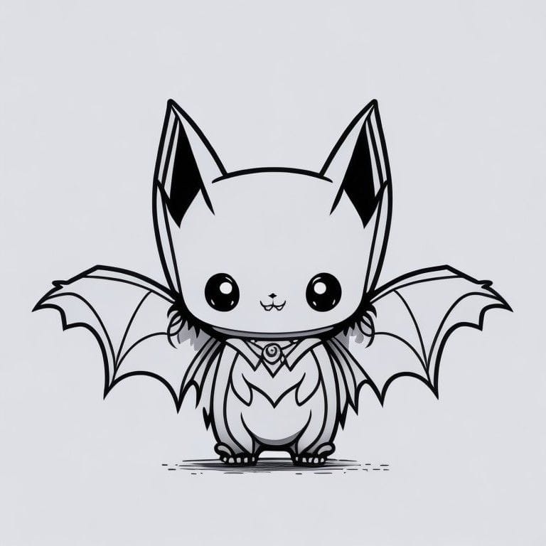 Halloween cute-vampire-bat