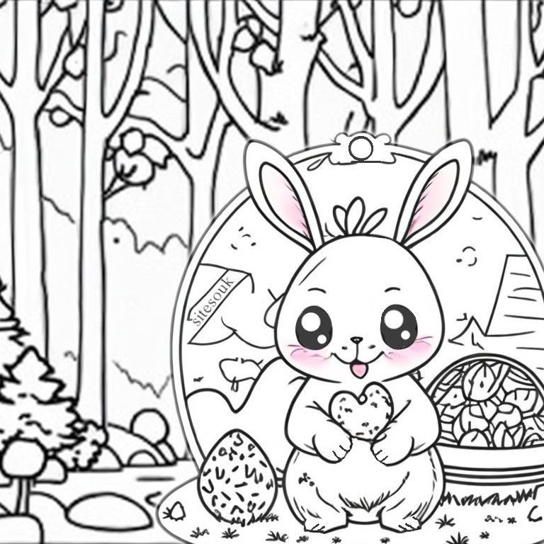 Cute Easter Bunny 3