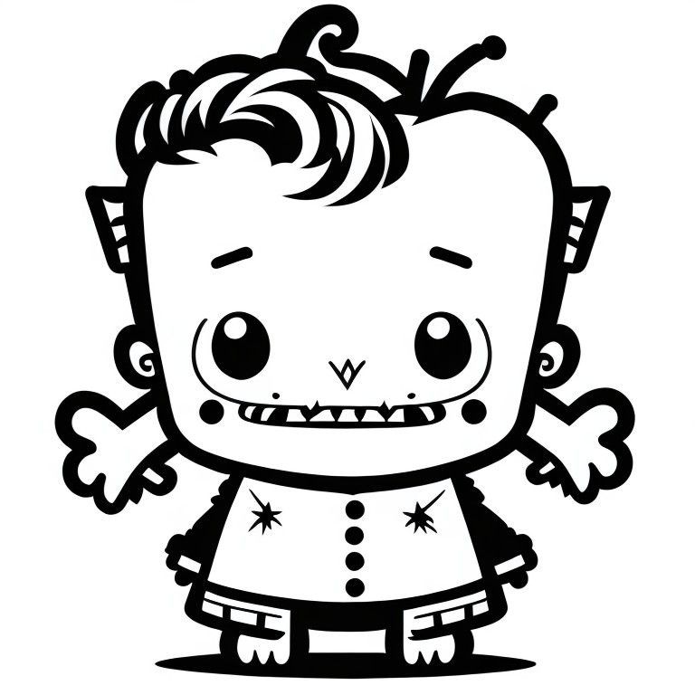 Halloween Frankenstein-monster