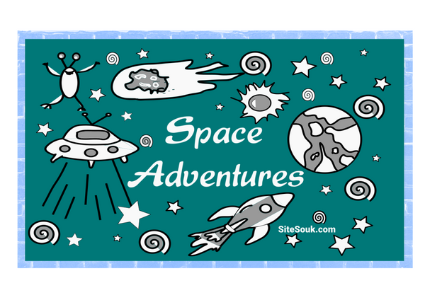 Space Adventures: Coloring Pages